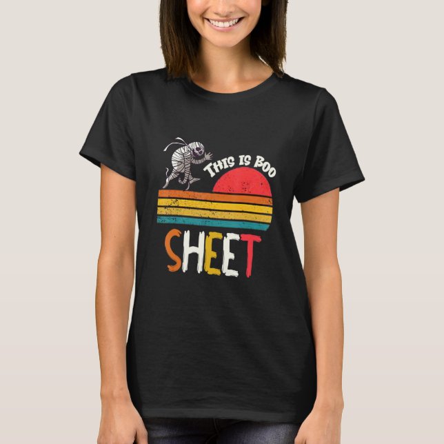 T-shirt C'Est Boo Sheet Ghost Ghosts Halloween Effrayant (Devant)