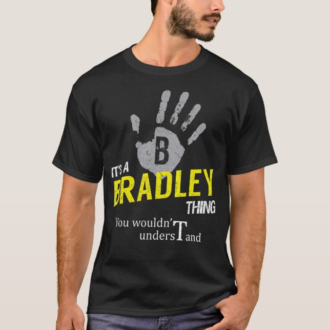 T-shirt C'est BRADLEY (Devant)