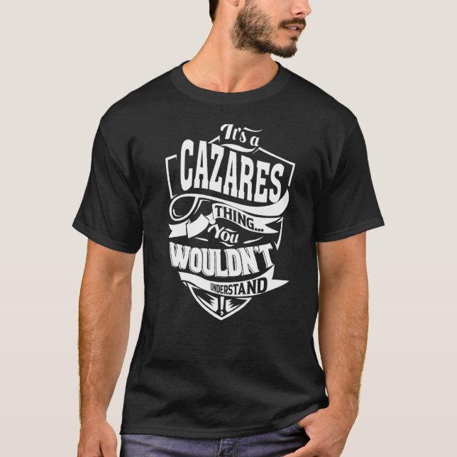 T-shirt C'est CAZARES (Devant)