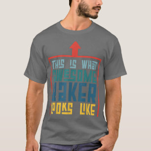T-shirt C'Est Ce À Quoi Ressemble Un Magnifique Boulanger