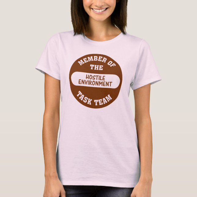 T-shirt C'est ce que j'appelle un environnement de travail (Devant)