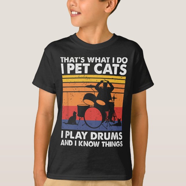 T-shirt C'est ce que je fais J'ai des chats d'animaux de c (Devant)