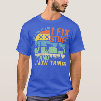 T-shirt C'Est Ce Que Je Fais Je Corrige Des Choses Et Je S