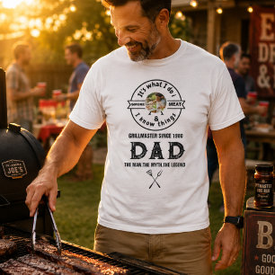 T-shirt C'est ce que je fais Je fume de la viande Photo dr