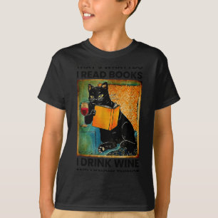 T-shirt C'est ce que je fais je lis des livres je bois du