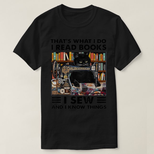T-shirt C'est ce que je fais Je lis des livres que je mâch (Design devant)