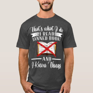 T-shirt C'Est Ce Que Je Fais Je Lis Livres Interdits Lectu