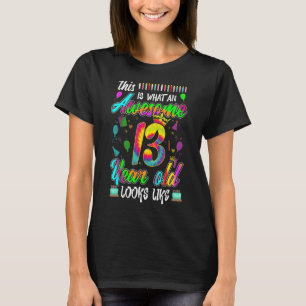 T-shirt C'Est Ce Qui Est Un Magnifique 13ème Anniversaire 
