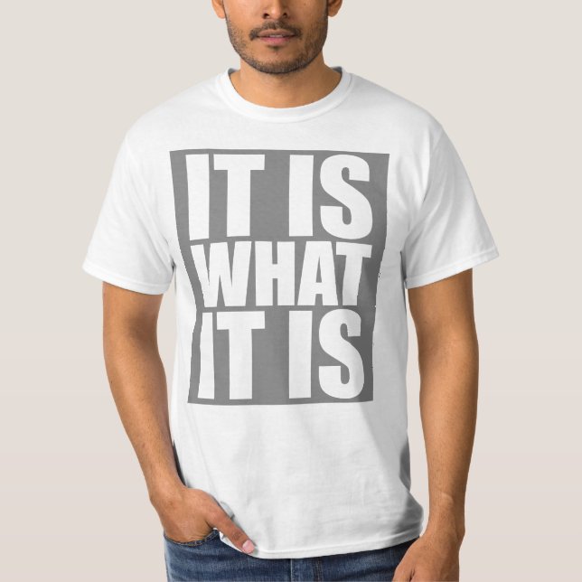 T-shirt C'Est Ce Qu'Il Est (Devant)