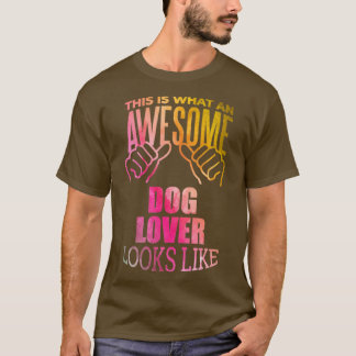 T-shirt C'Est Ce Qu'Un Chien Génial Chien Est.