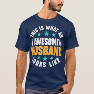 T-shirt C'Est Ce Qu'Un Époux Étonnant Ressemble À Un Père