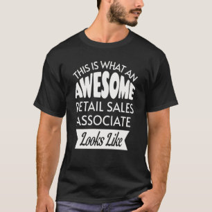 T-shirt C'Est Ce Qu'Un Magnifique Loo Associé De Vente Au