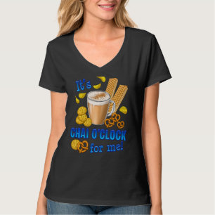 T-shirt C'Est Chai O Horloge Drôle Café Boisson De Thé