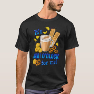 T-shirt C'Est Chai O Horloge Drôle Café Boisson De Thé