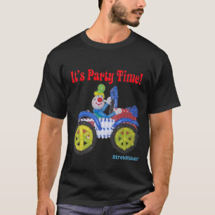 T-shirt C'est chemise de temps de partie avec le clown de
