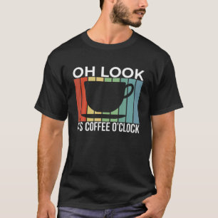 T-shirt C'est Coffee O'clock Brew Cafe Drinker