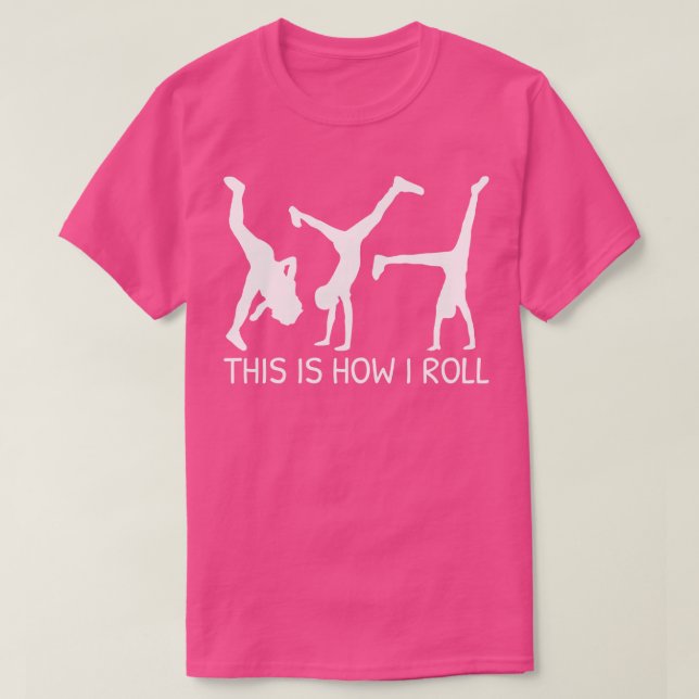T-shirt C'est comme ça que j'ai roulé (Design devant)