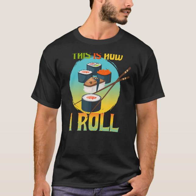 T-shirt C'Est Comme Ça Que J'Aime Rouler De Mignonnes Nour (Devant)