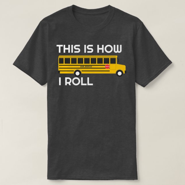 T-shirt C'Est Comme Ça Que J'Apprécie Le Conducteur De Bus (Design devant)
