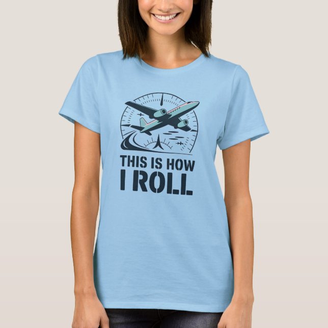 T-shirt C'Est Comme Ça Que J'Avance L'Indicateur D'Attitud (Devant)