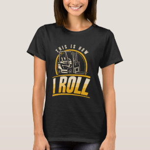 T-shirt C'est comme ça que je fais mon travail Opérateur d