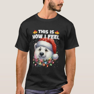 T-shirt C'Est Comme Ça Que Je Me Sens Drôle Ours Polaire L