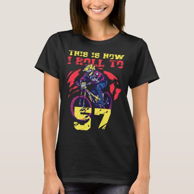 T-shirt C'Est Comme Ça Que Je Passe À 57 (Devant)