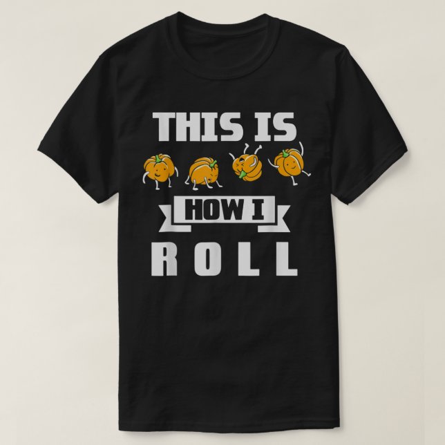 T-shirt C'Est Comme Ça Que Je Passe Citrouille Automne Sai (Design devant)