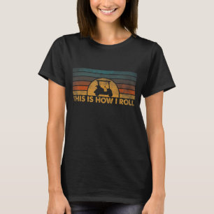 T-shirt C'Est Comme Ça Que Je Passe Le Panier De Golf Vint