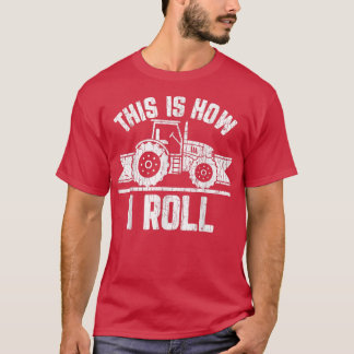 T-shirt C'Est Comme Ça Que Je Pousse Farmer Funny Farming 