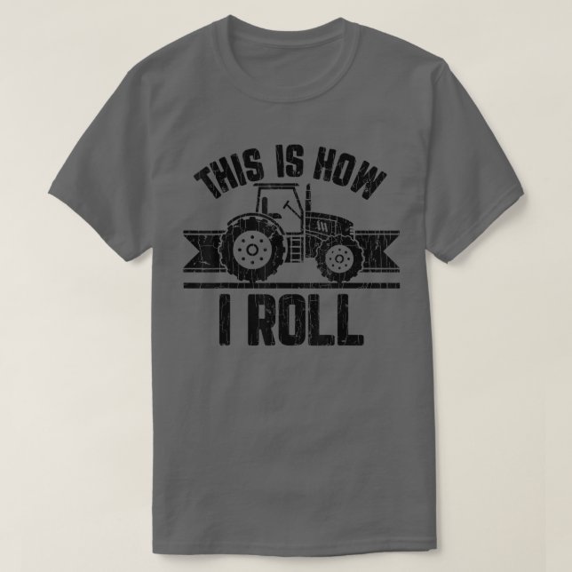 T-shirt C'Est Comme Ça Que Je Pousse Farmer Funny Farming  (Design devant)
