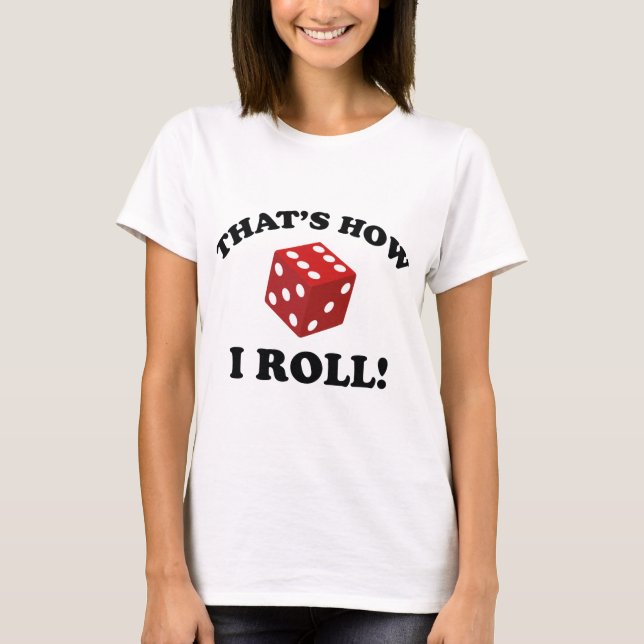 T-shirt C'est comme ça que je roule ! (Devant)