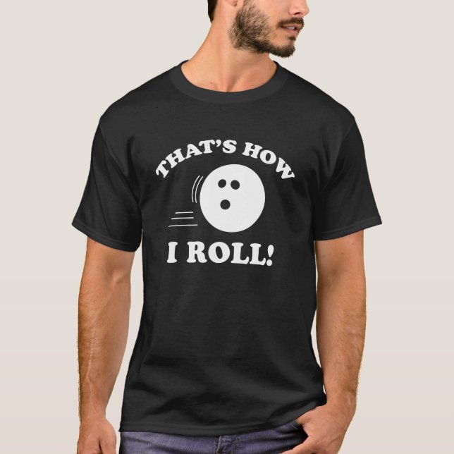 T-shirt C'est comme ça que je roule ! (Devant)