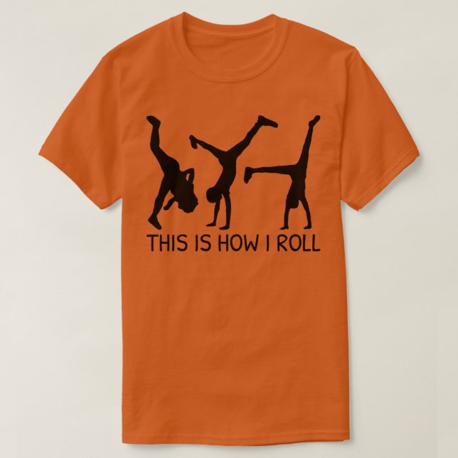 T-shirt C'est comme ça que je roule Drôle (Design devant)