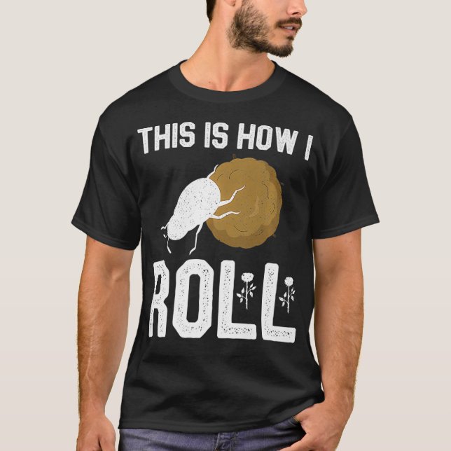 T-shirt C'Est Comme Ça Que Je Roule L'Entomologiste Du Dun (Devant)