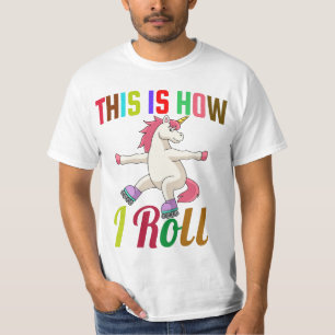 T-shirt C'Est Comme Ça Que Je Roule - Patinage À Roulettes