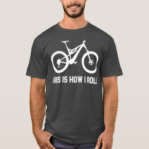 T-shirt C'est comme ça que j'écrase Funny EBike
