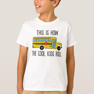 T-shirt C'est comme ça que les enfants Cool roulent - Fun
