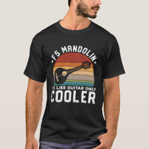 T-shirt C'est comme un joueur de mandoline de guitare musi