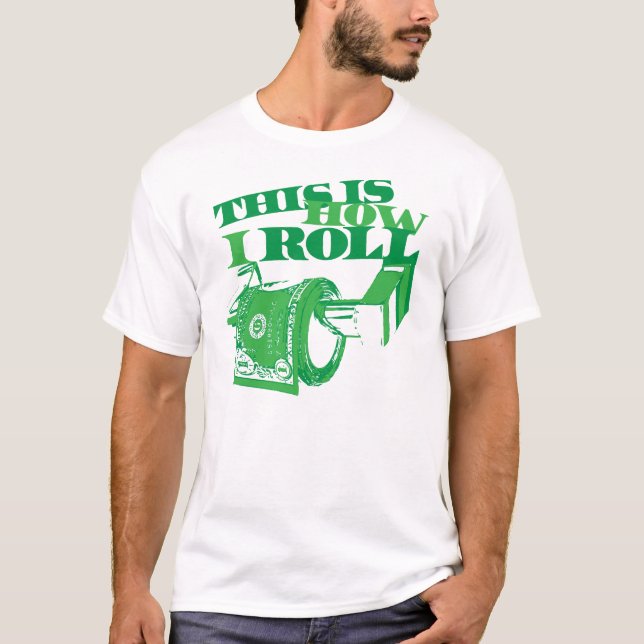 T-shirt C'est comment je roule (Devant)