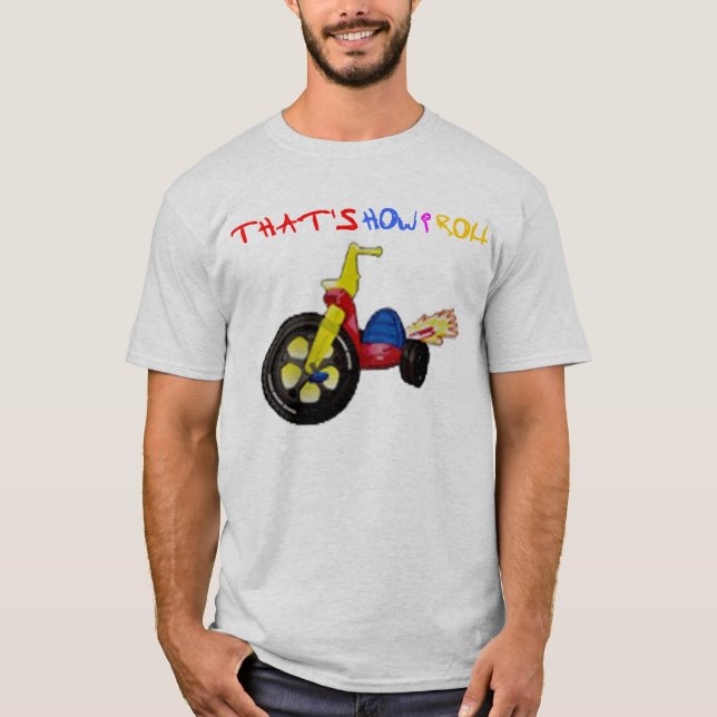 T-shirt C'est comment je roule (Devant)