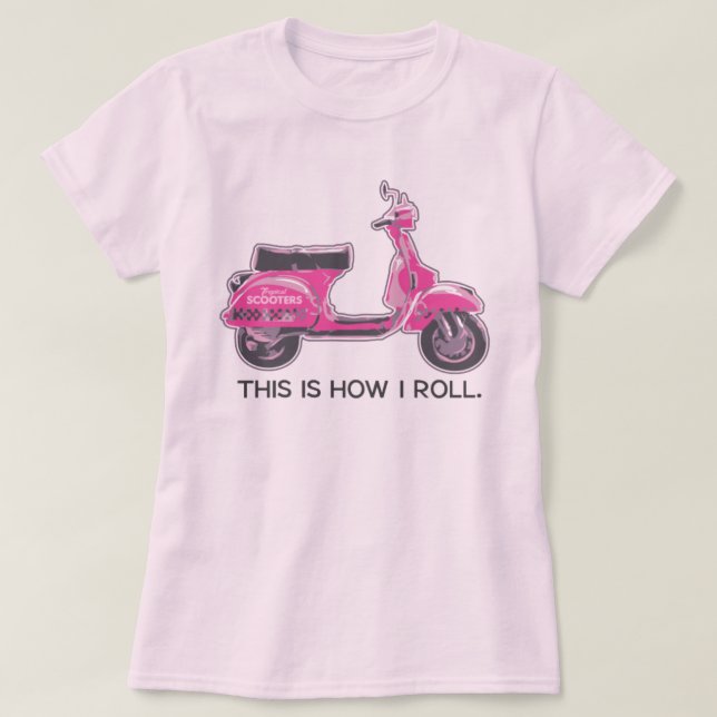 T-shirt C'est comment je roule (Design devant)