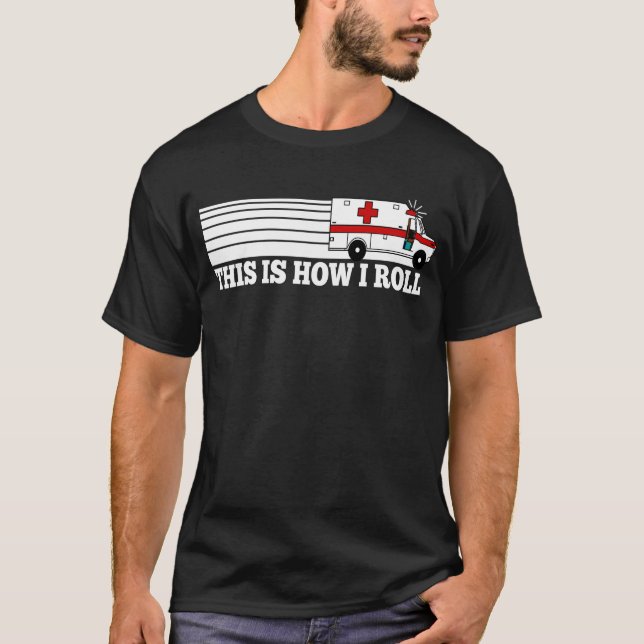 T-shirt C'est comment je roule EMT (Devant)