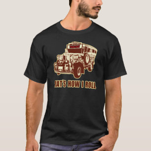 T-shirt C'est comment je roule Jeepney