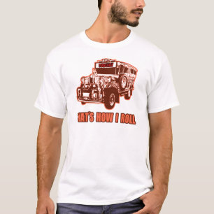 T-shirt C'est comment je roule Jeepney