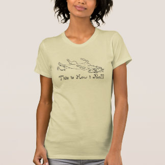 T-shirt C'est comment je roule le cheval mignon