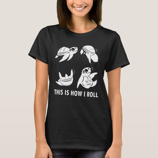 T-shirt C'est Comment Je Roule Les Vêtements Somersaults C (Devant)