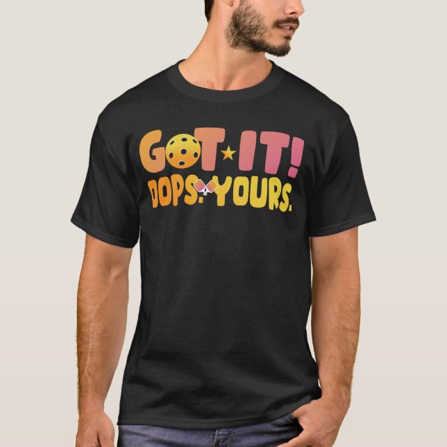 T-shirt C'est Compris Oups À Vous Pour Femmes _ Hommes Pic (Devant)