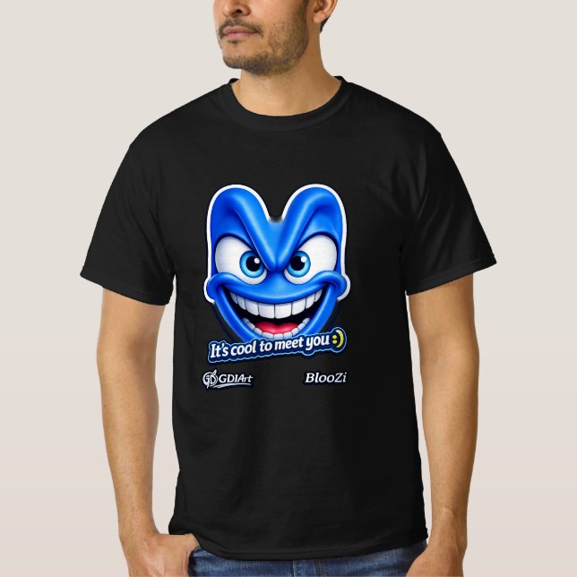 T-Shirt - C'est cool de faire votre connaissance. (Devant)
