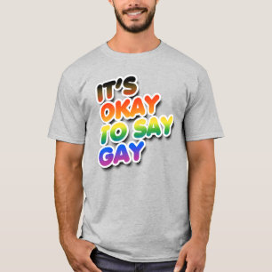 T-shirt C'est correct de dire gay